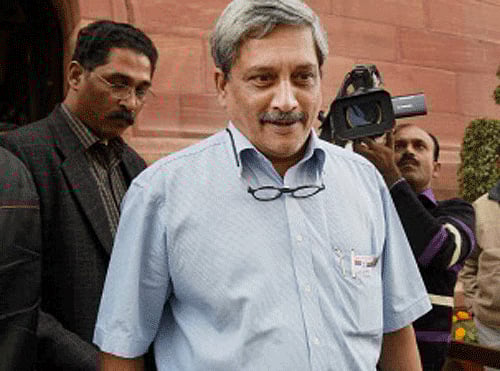 Manohar Parrikar. PTI file photo