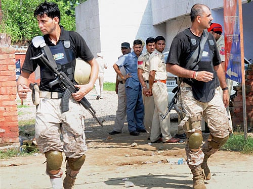 Gurdaspur attack. PTI photo