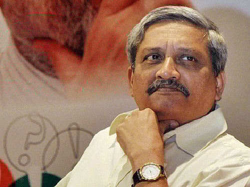 Defence Minister Manohar Parrikar. PTI File Photo.
