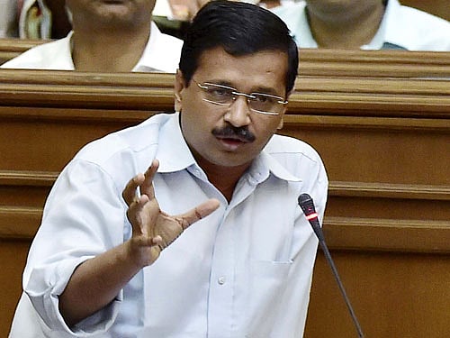 Delhi CM Arvind Kejriwal. PTI file photo