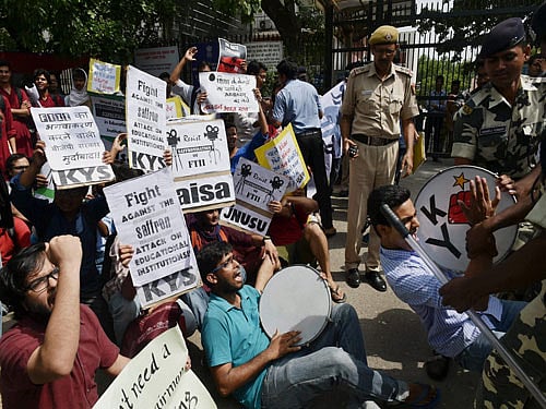 FTII protest, PTI file photo