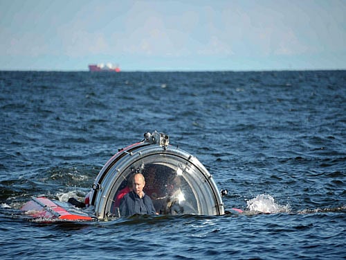 On July 26, Russian President Vladamir Putin set out a naval doctrine in reply to NATO's plans to move some forces close to Russia and expand its global reach. The doctrine implies eventually being able to confront NATO in every ocean. Reuters file photo