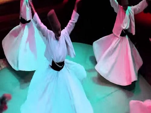 Dervish dance. Screen Grab.