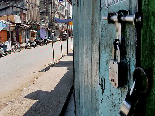 Bandh. PTI file photo for representation