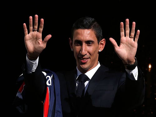 Angel di Maria. Reuters File Photo.