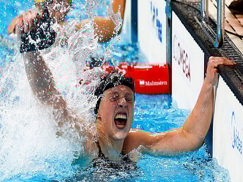 Katie Ledecky. Reuters Photo.