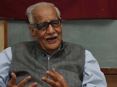 Kuldip Nayar. DH File Photo.