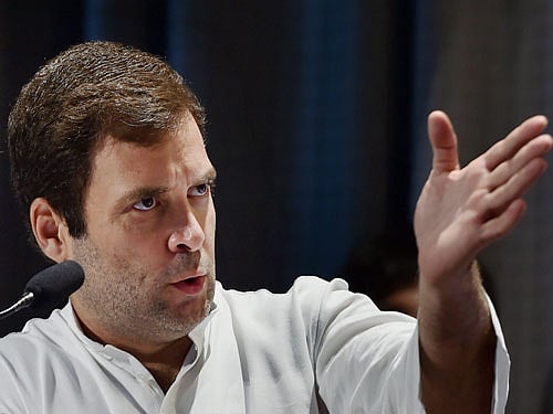 Rahul Gandhi. PTI File Photo.