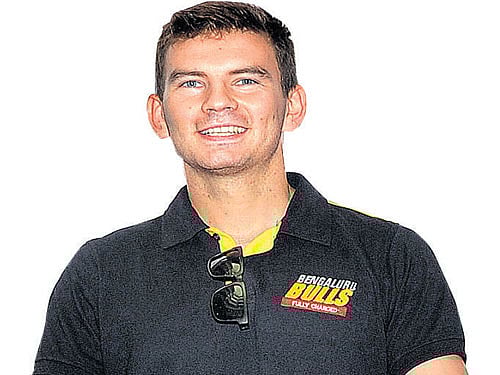 candid Michal Spiczko  DH PHOTO BY SRIKANTA SHARMA R