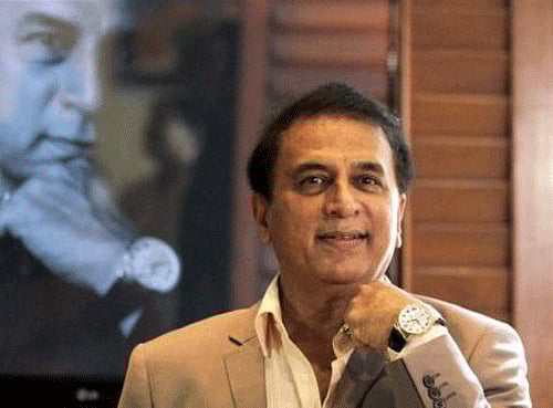 Sunil Gavaskar. PTI file photo