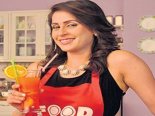 Food fixation Model-food show host Amrita Raichand