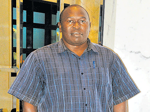 impressed Joseph Muyale DH photo by BK Janardhan