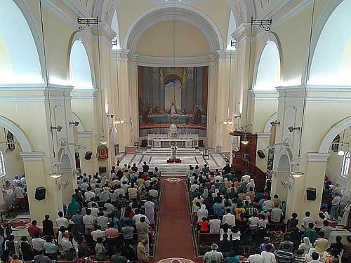 Though Christians are much lesser in number compared to Muslims, they lead the latter in 10 states, including seven North-eastern states, Karnataka, Odisha and Tamil Nadu. File photo