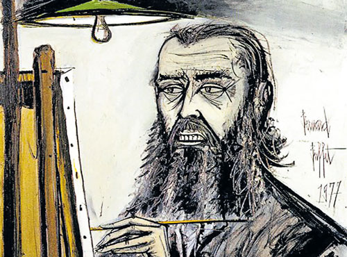 WILD & WEIRD Bernard Buffet's paintings a self-portrait.