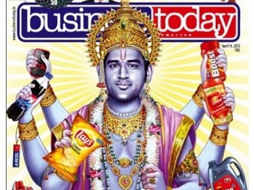 Dhoni moves apex court over magazine row