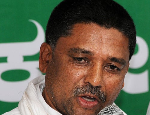 Congress legislator V S Ugrappa. DH File Photo.