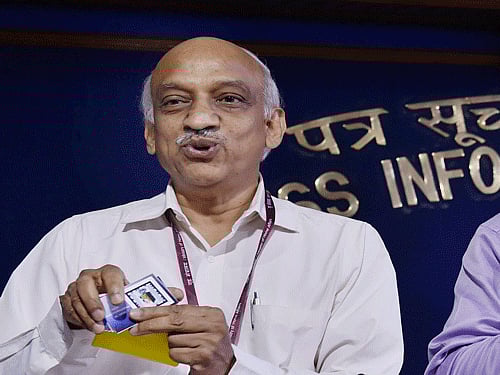 ISRO Chairman A S Kiran Kumar. PTI file photo