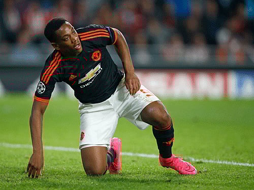 Anthony Martial. Reuters File Photo.