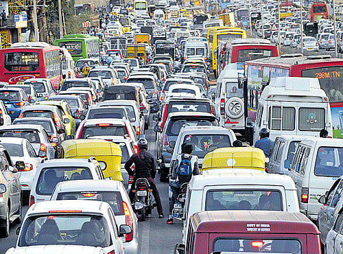 Negotiating the roads is getting next to impossible with an explosion in the number of private vehicles.