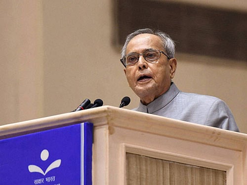 Pranab Mukherjee, pti file photo