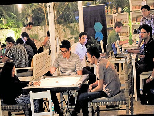 Popular A hackathon  conducted at Yogistan Cafe.