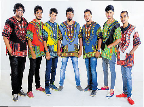 ECLECTIC The members of 'Beat Gurus'.