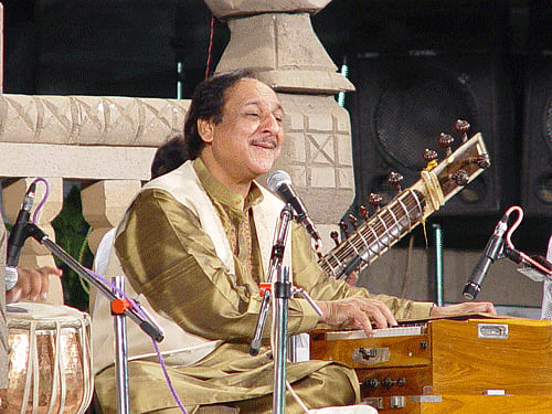 Pakistani ghazal maestro Ghulam Ali. PTI File Photo.