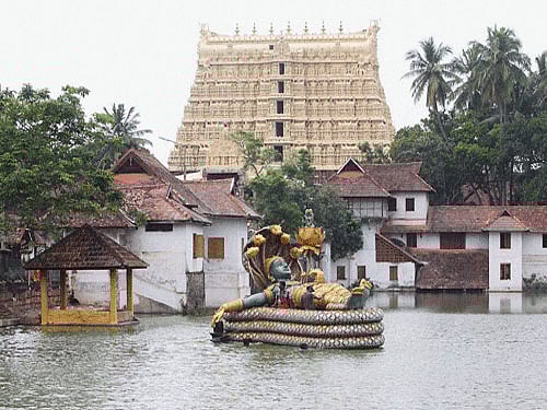 Sree Padmanabhaswamy Temple in Thiruvananthapuram . PTI FILE PHOTO
