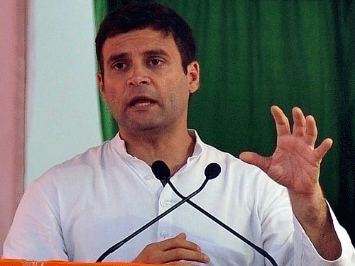 Rahul Gandhi. DH File Photo.