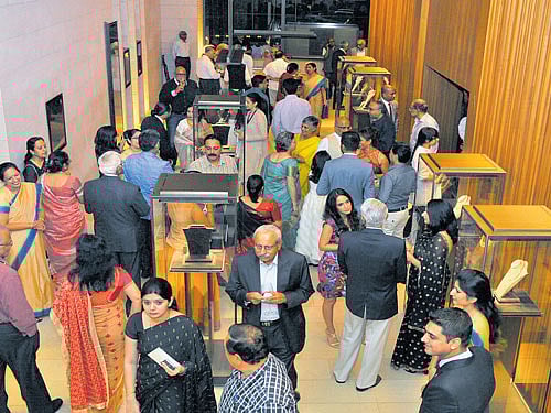 August gathering Guests at the store.