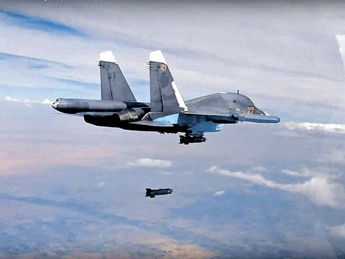 In Syria, Russia deploys might as West takes note