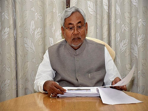 Nitish Kumar, pti file photo