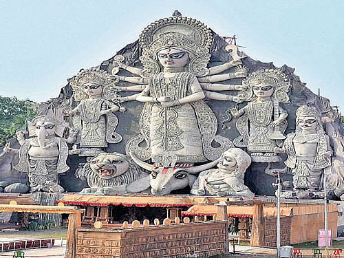 Tallest Durga idol to get permanent home