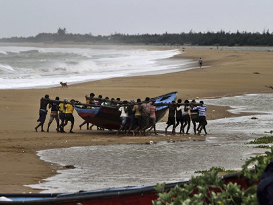Rameswaram fishermen Association President S Emirit said the fishermen were fishing near Katchatheevu islet when the navy personnel arrested them. pti file photo
