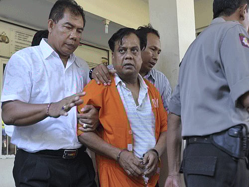 Rajan, after his arrest, had expressed reservation over plans to lodge him in a Mumbai jail, fearing that his archrival and India's most wanted terrorist Dawood Ibrahim may target him there. Reuters File Photo.