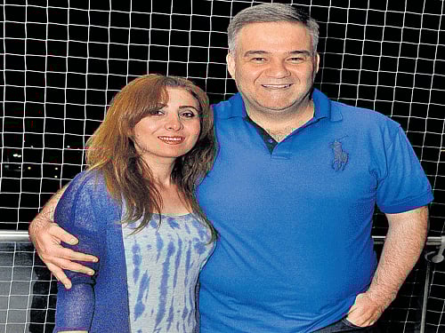 learning experience Wafaa and Majd. DH Photo by BK Janardhan