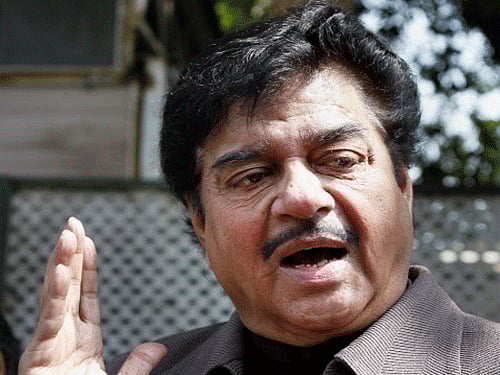 BJP MP Shatrughan Sinha. PTI file photo