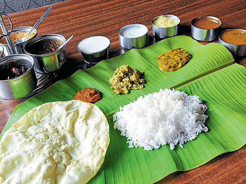sumptuous Vegetarian meals