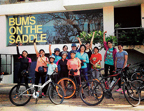 (From left) Payal, Geeta, Hiteshi, Saira, Navita, Pragati, Medha, Archana, Priyanka, Harshita, Preeti, Harshita and Anindita.