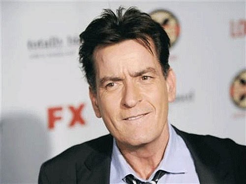 Charlie Sheen, reuters file photo