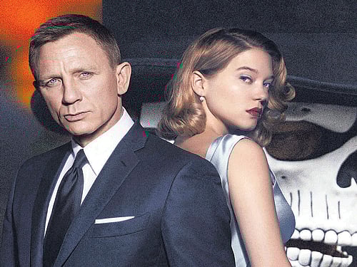 NOT SO INTENSE: Daniel Craig and Lea Seydoux