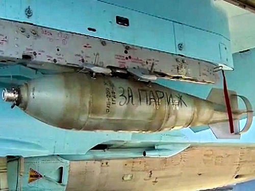 The Russian military, over the last month, has conducted bombing missions in Syria and fired multiple cruise missiles at the IS stronghold of Raqqa, a Syrian city. Picture courtesy Twitter