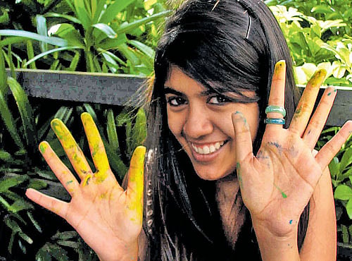 Patterns come alive in her hands