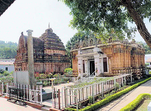 The Parvati and Kumaraswamy temples in Sandur taluk in Ballari district. DH PHOTO