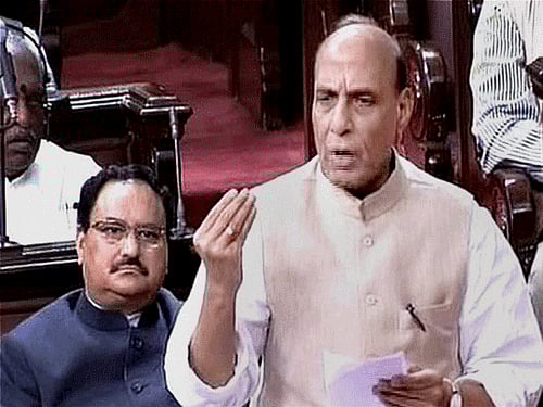 Rajnath Singh, pti file photo