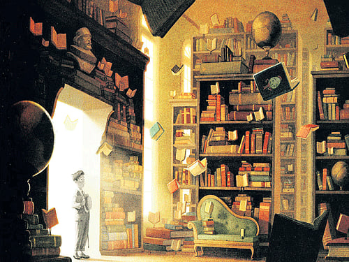 passion For some book lovers, rearranging books periodically is a ritual.