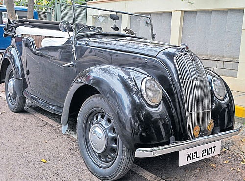 The 1938 Morris Tourer. DH PHOTO