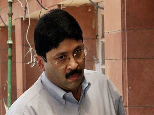Former Union Telecom Minister Dayanidhi Maran. PTI file photo