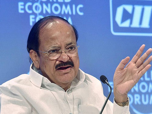 Union Parliamentary Affairs Minister M Venkaiah Naidu. pti file photo