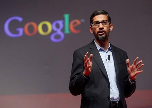 Sundar Pichai. Reuters File Photo.